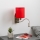 Brilagi - LED Elastyczny kinkiet NUBILA 1xE27/25W/230V + LED/3W matowy chrom/czerwony