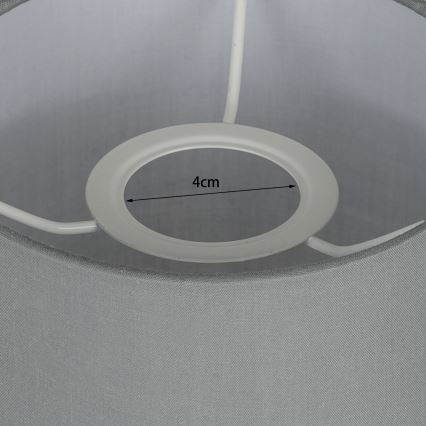 Brilagi - Elastyczny kinkiet LED NUBILA 1xE27/25W/230V + LED/3W biały/jasnoszary