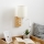Brilagi - LED Elastyczny kinkiet NUBILA WOOD 1xE27/25W/230V + LED/3W dąb/biały/kremowy