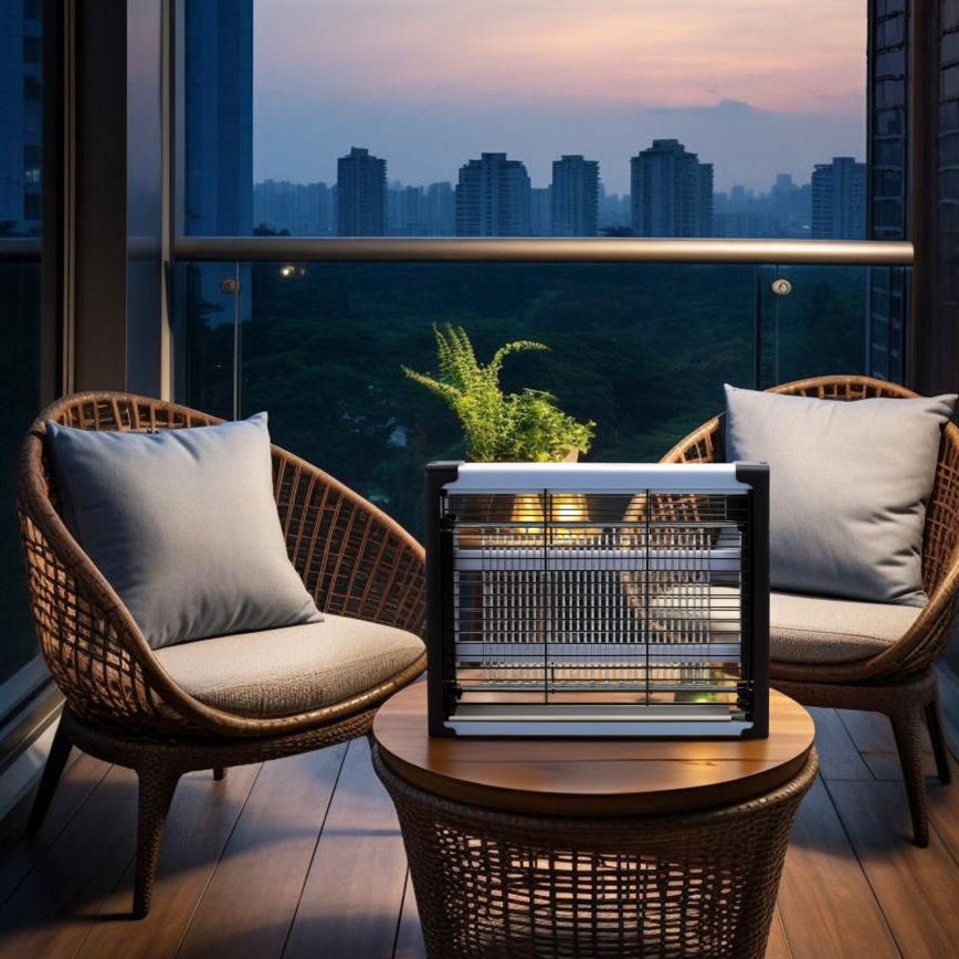 Brilagi - LED Elektryczny łapacz owadów UV 2xLED/5W/230V 70 m2