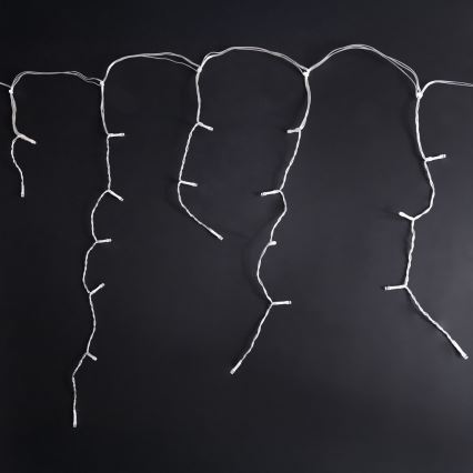 Brilagi - LED girlanda zewnętrzna 400xLED/8 funkcji 23m IP44 zimna biel