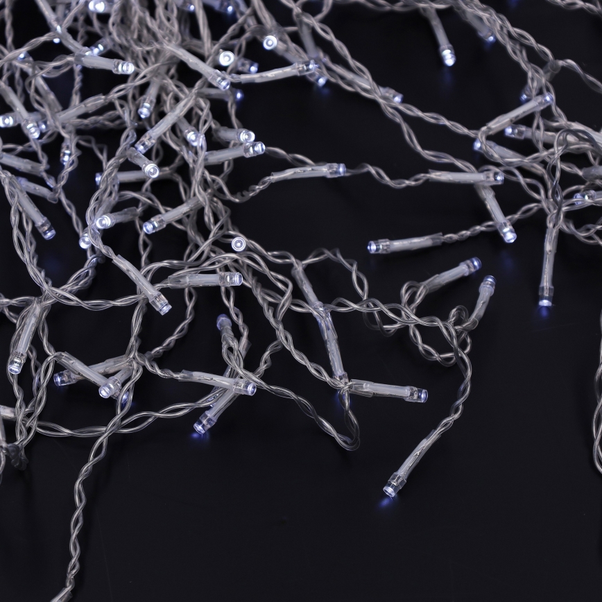 Brilagi - LED girlanda zewnętrzna 400xLED/8 funkcji 23m IP44 zimna biel