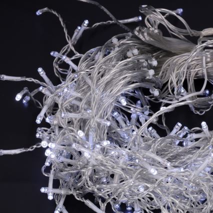 Brilagi - LED girlanda zewnętrzna 400xLED/8 funkcji 23m IP44 zimna biel