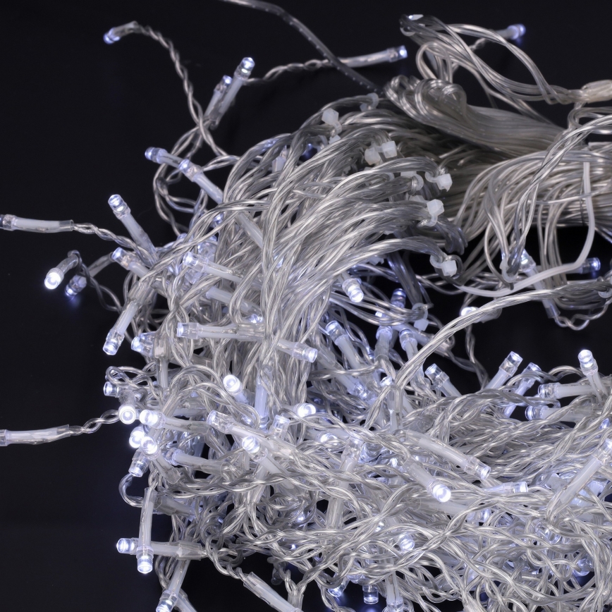 Brilagi - LED girlanda zewnętrzna 400xLED/8 funkcji 23m IP44 zimna biel