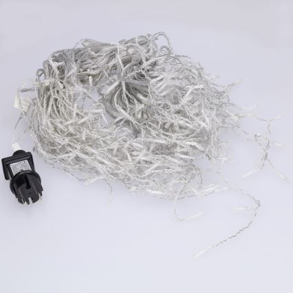 Brilagi - LED girlanda zewnętrzna 400xLED/8 funkcji 23m IP44 zimna biel