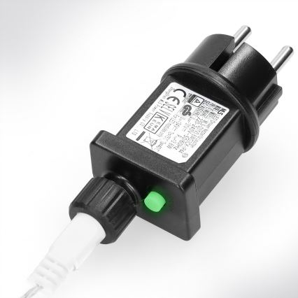 Brilagi - LED girlanda zewnętrzna 400xLED/8 funkcji 23m IP44 zimna biel