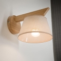 Brilagi - LED  Kinkiet ANTHONY 1xE14/40W/230V dąb/beżowy