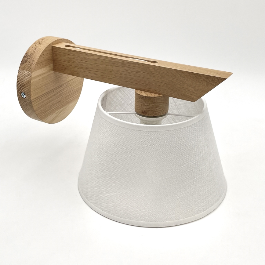 Brilagi - LED  Kinkiet ANTHONY 1xE14/40W/230V dąb/biały