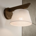 Brilagi - LED  Kinkiet ANTHONY 1xE14/40W/230V dąb/biały