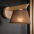 Brilagi - LED  Kinkiet ANTHONY 1xE14/40W/230V dąb/brązowy