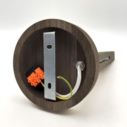 Brilagi - LED Kinkiet ANTHONY 1xE14/40W/230V dąb orzech/biały