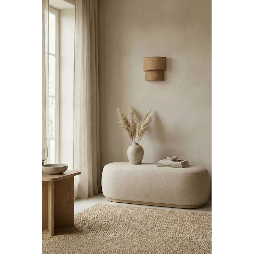 Brilagi - LED kinkiet BOHO ECO 1xE27/10W/230V beżowy