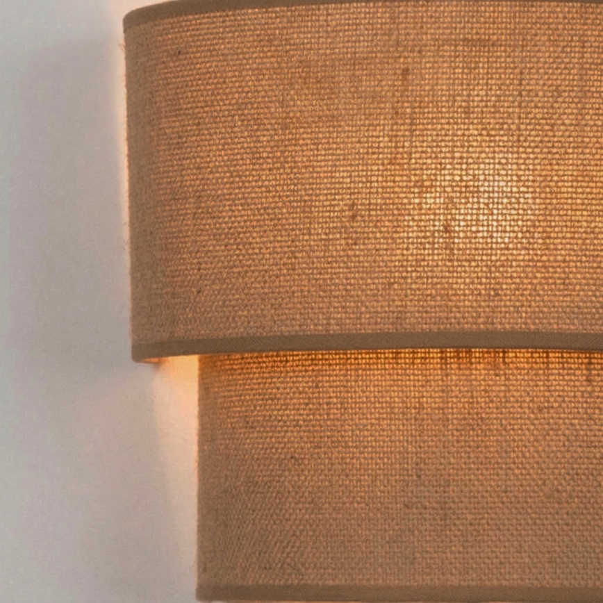 Brilagi - LED kinkiet BOHO ECO 1xE27/10W/230V beżowy