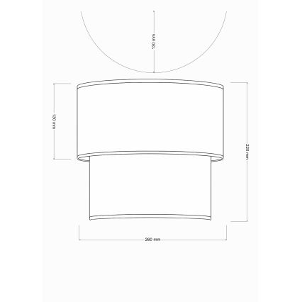 Brilagi - LED kinkiet BOHO ECO 1xE27/10W/230V beżowy