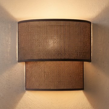 Brilagi - LED kinkiet BOHO ECO 1xE27/10W/230V brązowy