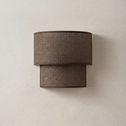 Brilagi - LED kinkiet BOHO ECO 1xE27/10W/230V brązowy