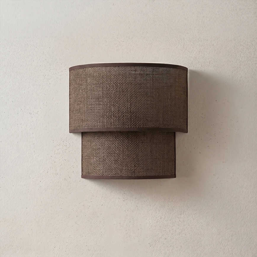 Brilagi - LED kinkiet BOHO ECO 1xE27/10W/230V brązowy