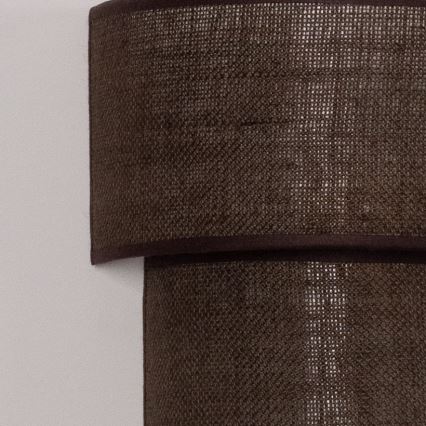 Brilagi - LED kinkiet BOHO ECO 1xE27/10W/230V brązowy
