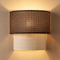 Brilagi - LED Kinkiet BOHO ECO 1xE27/10W/230V brązowy/kremowy