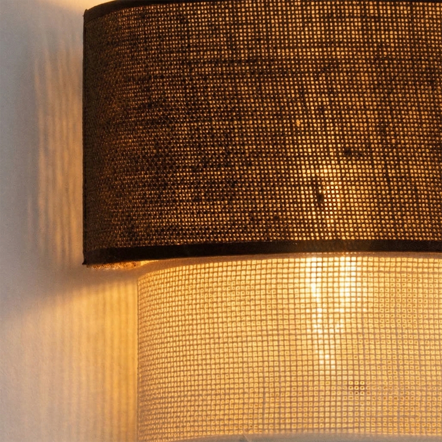 Brilagi - LED Kinkiet BOHO ECO 1xE27/10W/230V brązowy/kremowy
