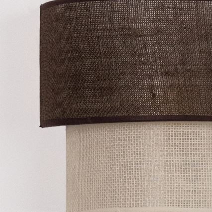 Brilagi - LED Kinkiet BOHO ECO 1xE27/10W/230V brązowy/kremowy