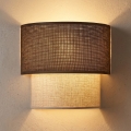 Brilagi - LED Kinkiet BOHO ECO 1xE27/10W/230V brązowy/kremowy