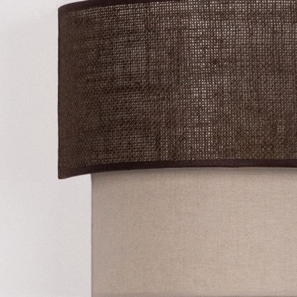 Brilagi - LED Kinkiet BOHO ECO 1xE27/10W/230V brązowy/kremowy