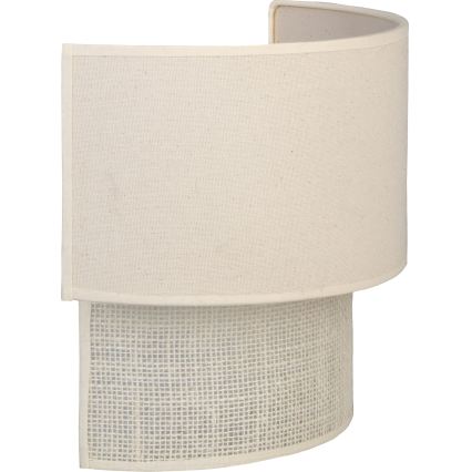 Brilagi - LED Kinkiet BOHO ECO 1xE27/10W/230V kremowy