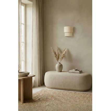 Brilagi - LED Kinkiet BOHO ECO 1xE27/10W/230V kremowy