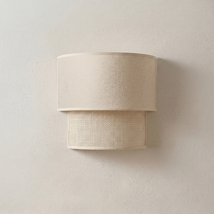 Brilagi - LED Kinkiet BOHO ECO 1xE27/10W/230V kremowy