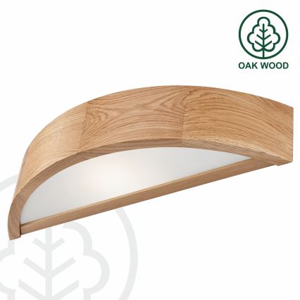 Brilagi - LED Kinkiet CARVALHO 1xE27/60W/230V dąb