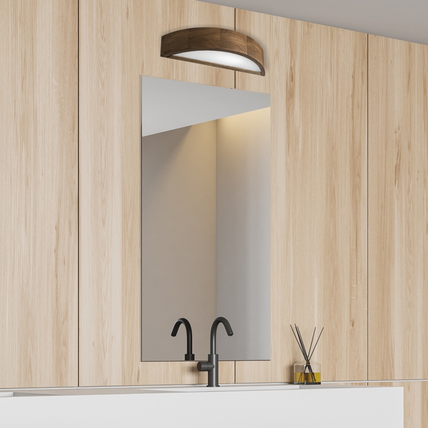 Brilagi - LED Kinkiet CARVALHO 1xE27/60W/230V dąb