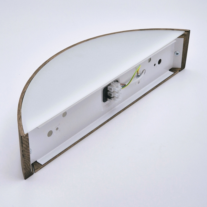 Brilagi - LED Kinkiet CARVALHO 1xE27/60W/230V dąb