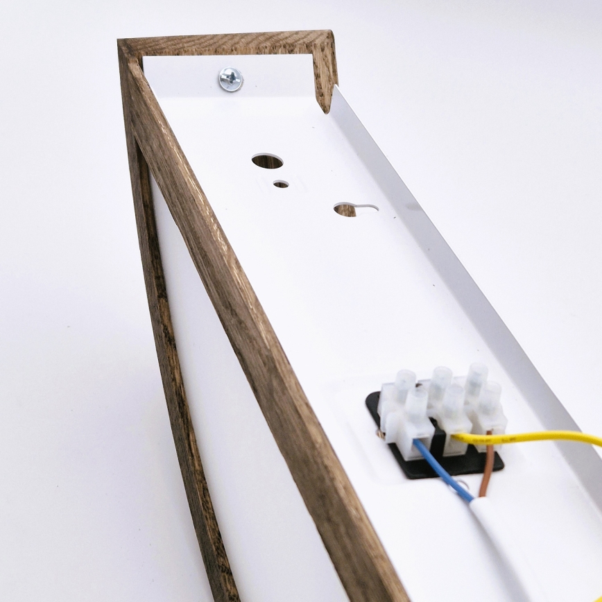 Brilagi - LED Kinkiet CARVALHO 1xE27/60W/230V dąb orzech