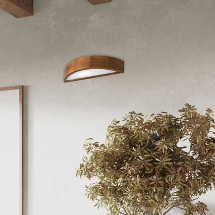 Brilagi - LED Kinkiet CARVALHO 1xE27/60W/230V dąb wiśnia