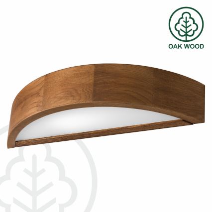 Brilagi - LED Kinkiet CARVALHO 1xE27/60W/230V dąb wiśnia