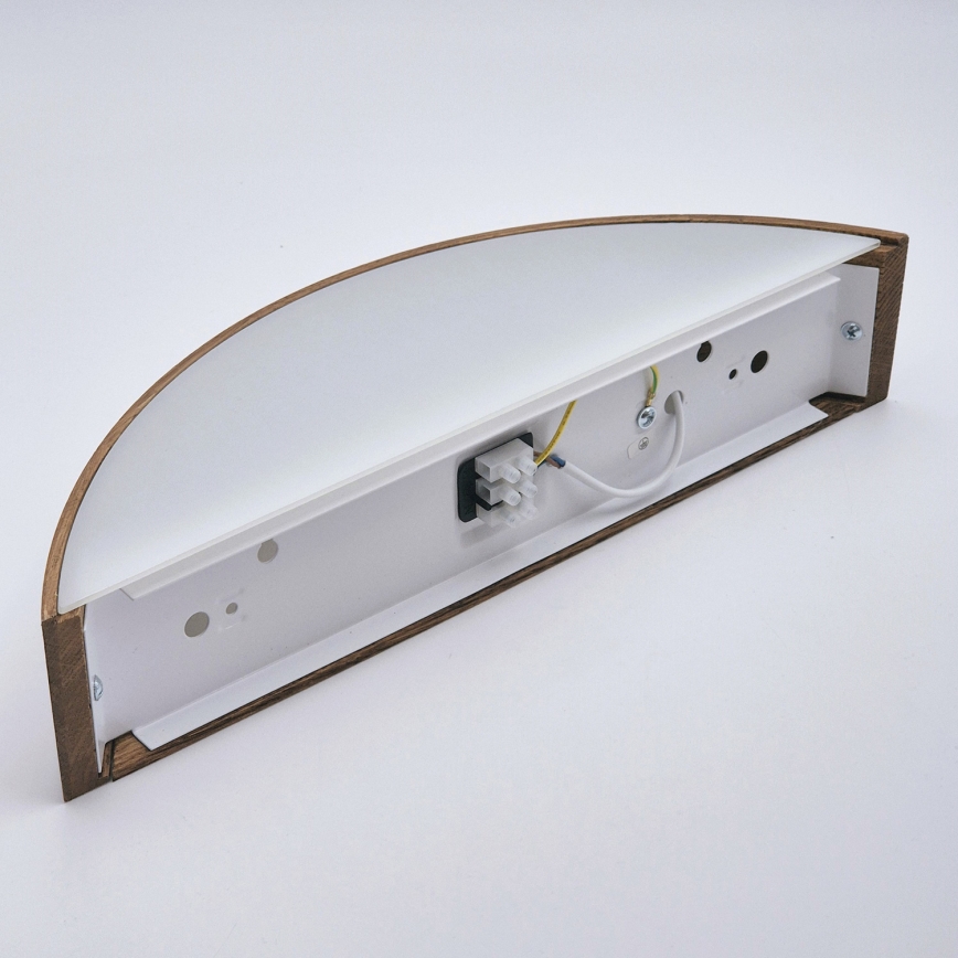 Brilagi - LED Kinkiet CARVALHO 1xE27/60W/230V dąb wiśnia