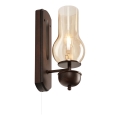 Brilagi - LED Kinkiet COTTAGE 1xE14/40W/230V buk/brązowy