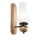 Brilagi - LED Kinkiet COTTAGE 1xE14/40W/230V dąb/biały