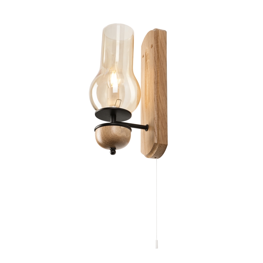 Brilagi - LED Kinkiet COTTAGE 1xE14/40W/230V dąb/brązowy