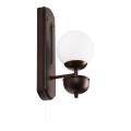 Brilagi - LED Kinkiet COTTAGE 1xG9/40W/230V buk/biały