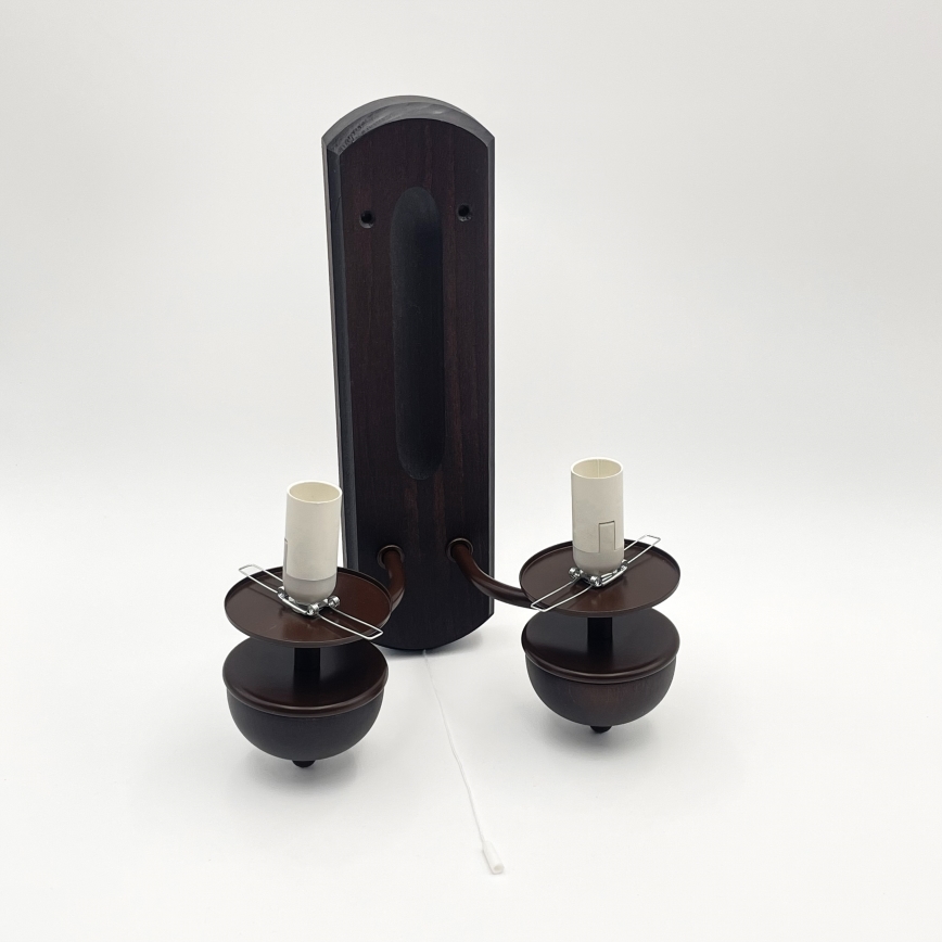Brilagi - LED Kinkiet COTTAGE 2xE14/40W/230V buk/biały