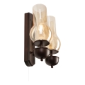 Brilagi - LED Kinkiet COTTAGE 2xE14/40W/230V buk/brązowe
