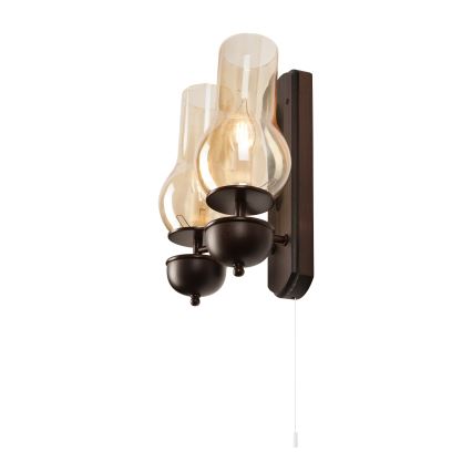 Brilagi - LED Kinkiet COTTAGE 2xE14/40W/230V buk/brązowe
