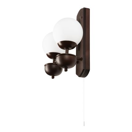 Brilagi - LED Kinkiet COTTAGE 2xG9/40W/230V buk/biały