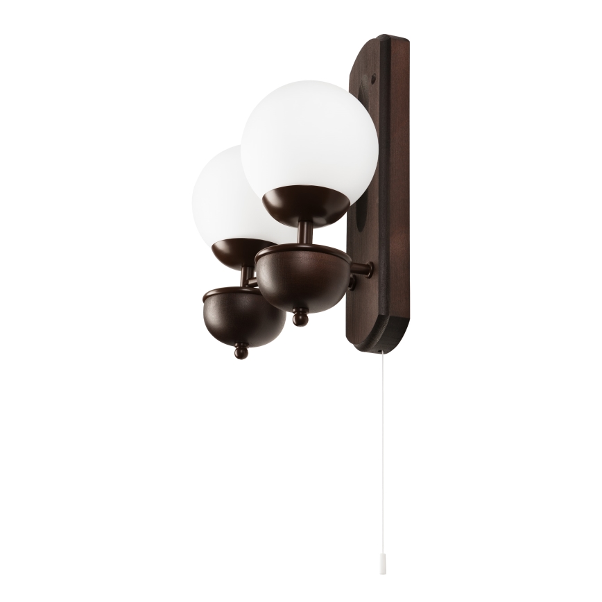 Brilagi - LED Kinkiet COTTAGE 2xG9/40W/230V buk/biały