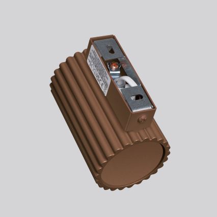 Brilagi - LED kinkiet CRESTO 1xGU10/10W/230V 10 cm brązowy