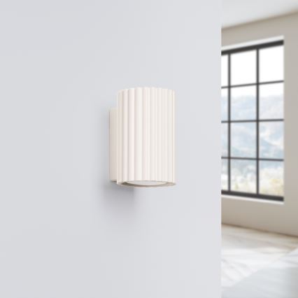 Brilagi - LED kinkiet CRESTO 1xGU10/10W/230V 10 cm kremowy