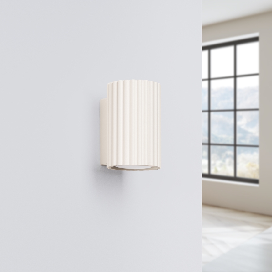 Brilagi - LED kinkiet CRESTO 1xGU10/10W/230V 10 cm kremowy