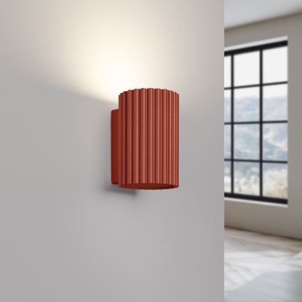 BRILAGI - LED Kinkiet CRESTO 1xGU10/10W/230V 10 cm pomarańczowy